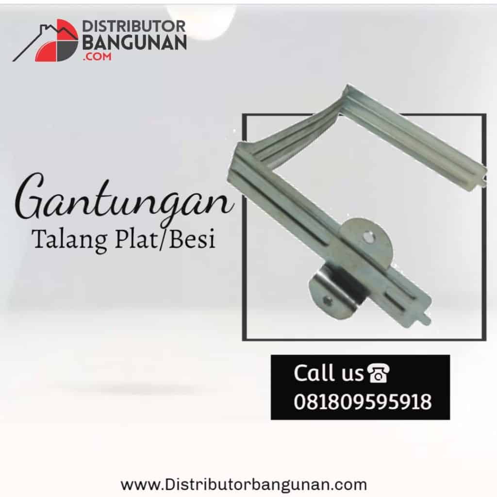 gantungan Talang Plat atau Besi