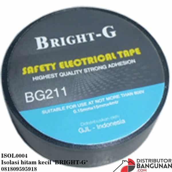 Isolasi hitam kecil "BRIGHT-G"