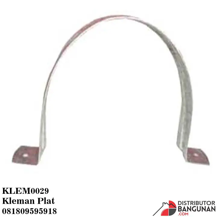 Kleman plat 5/8' (19)