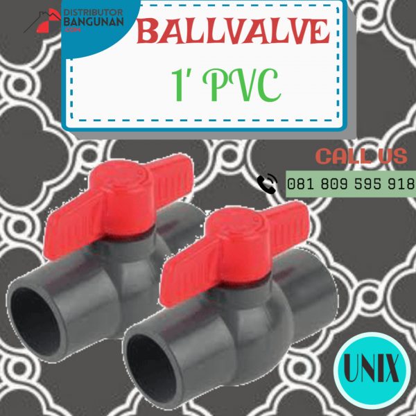 Ballvalve PVC 1" "GOLDFISH/HAMSTER/SKT"