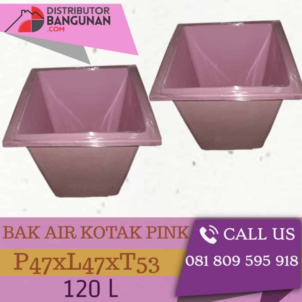 BAK AIR KOTAK PINK 120L P47xL47xT53