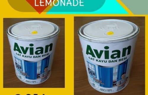 Cat Besi & Kayu “Avian” SY480 Lemonade 0.9Ltr