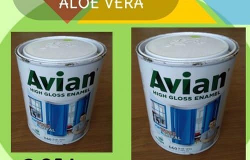 Cat Besi & Kayu “Avian” SY660 Aloe Vera 0.9Ltr