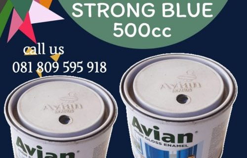 Cat Besi & Kayu “Avian” SY735 Strong Blue 500cc