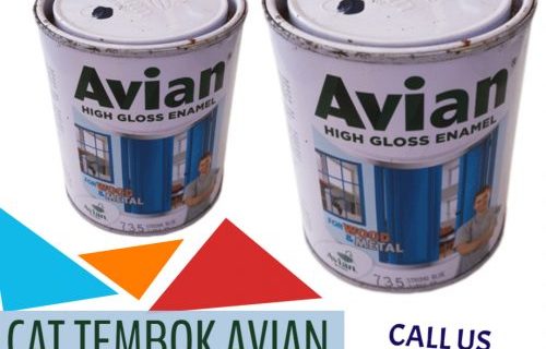 Cat Besi & Kayu “Avian” SY735 Strong Blue 0.9Ltr