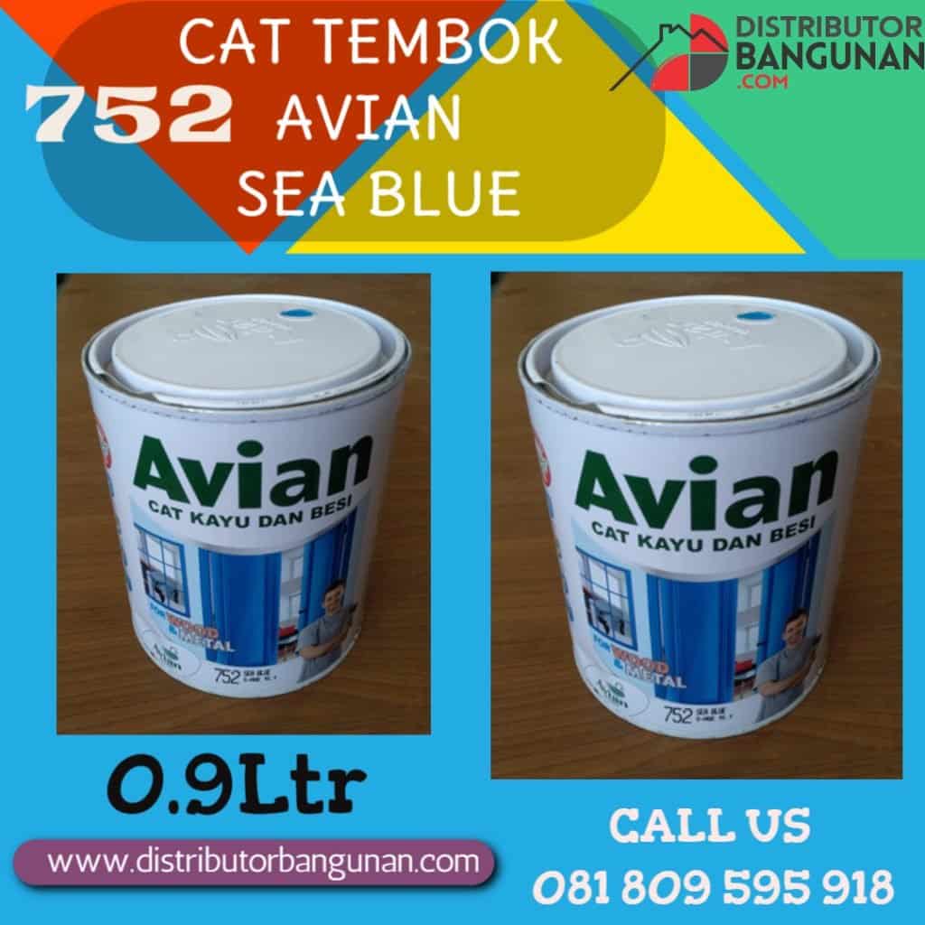 CAT TEMBOK AVIAN 752 SEA BLUE