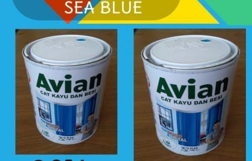 Cat Besi & Kayu “Avian” SY752 Sea Blue 0.9Ltr