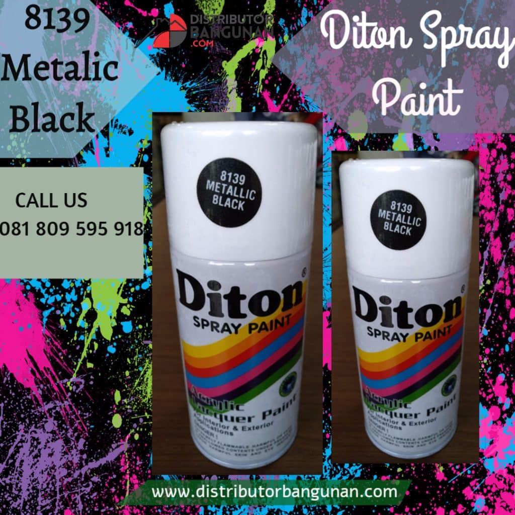 DITON 8139 METALIC BLACK