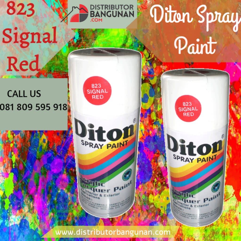 DITON 823 SIGNAL RED