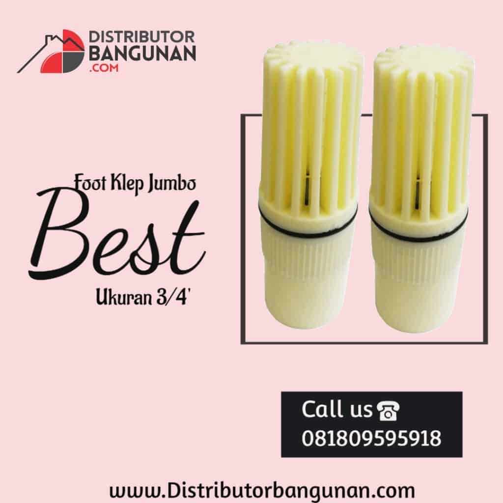 Foot klep Jumbo best 3per4 best