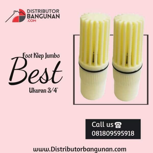 Foot Klep Jumbo 3/4 "BEST" Original