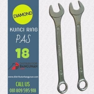 KUNCI RING PAS 18 DIAMOND