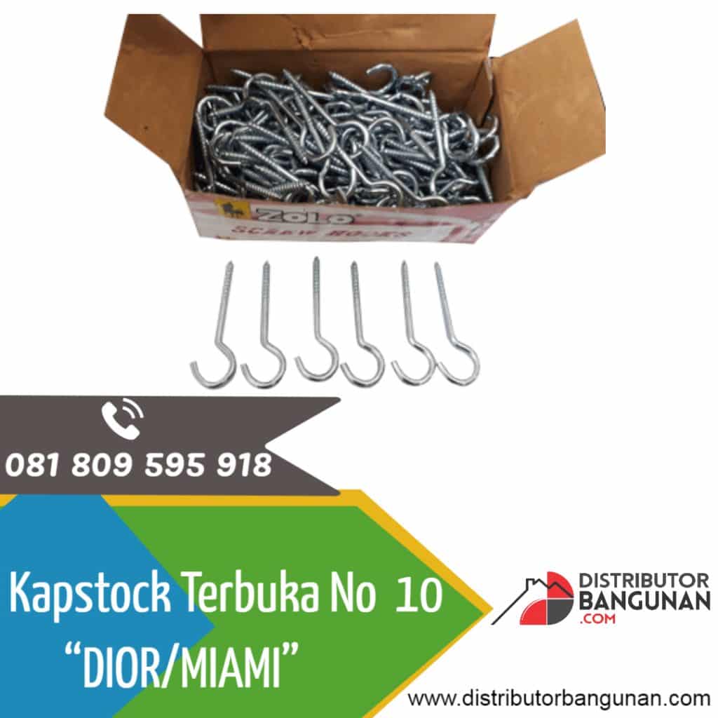 Kapstock Terbuka No 10 “DIOR MIAMI”