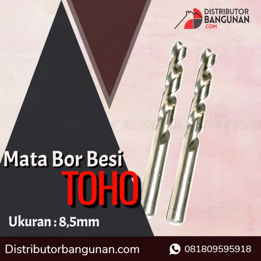 Mata Bor Besi 8,5MM "TOHO" 1 MATA BOR BESI TOHO 8koma5MM