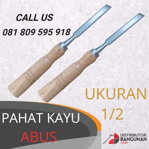 Pahat Kayu 1/2 "ABUS" 1 Pahat Kayu 1/2 "ABUS"