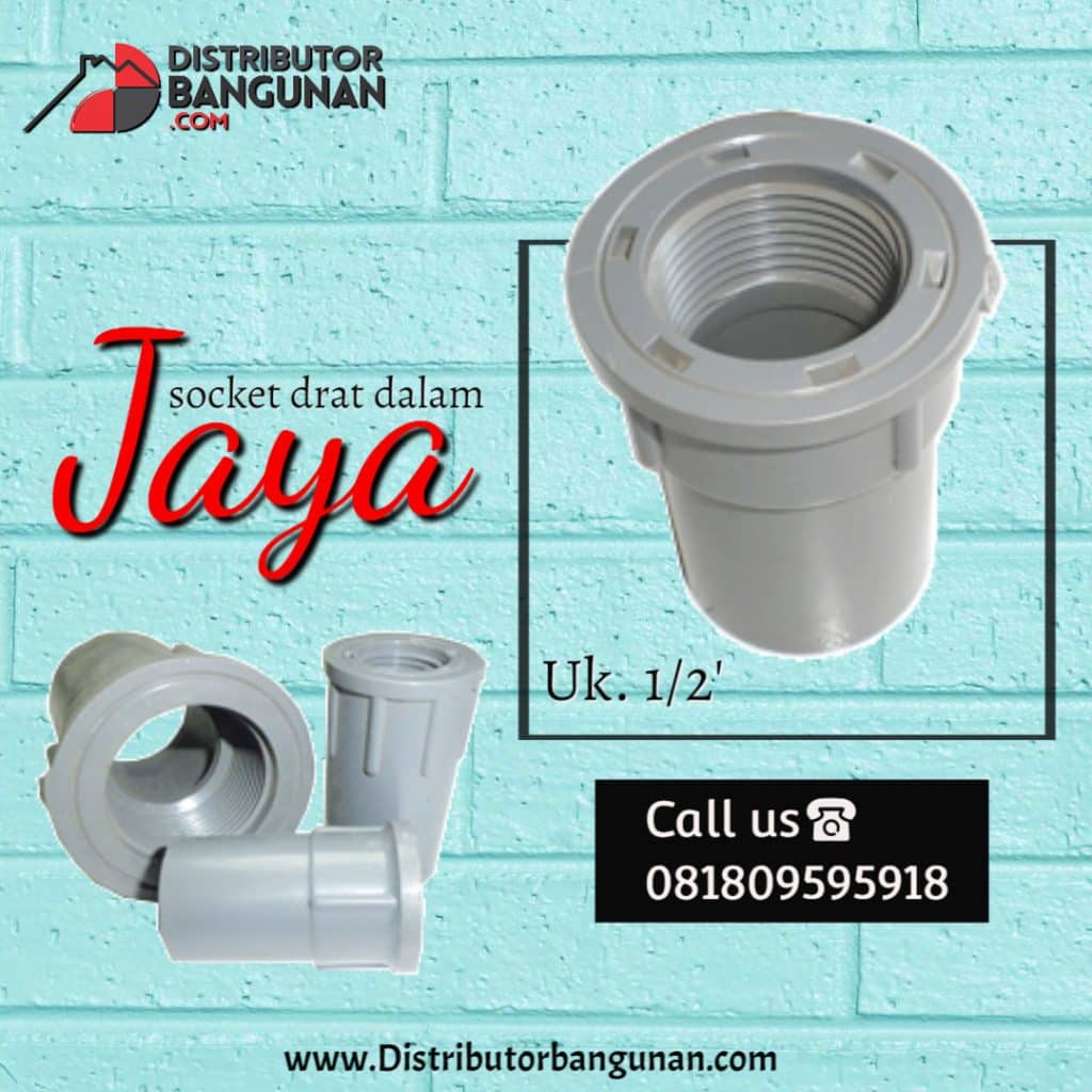 Socket drat dalam uk 1per2 Jaya