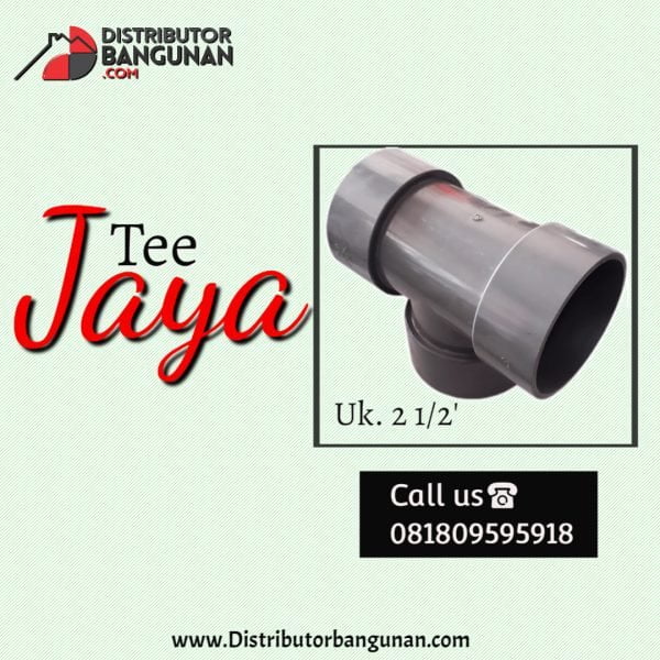 Tee 2 1/2' JAYA (22 & Hal Belakang)