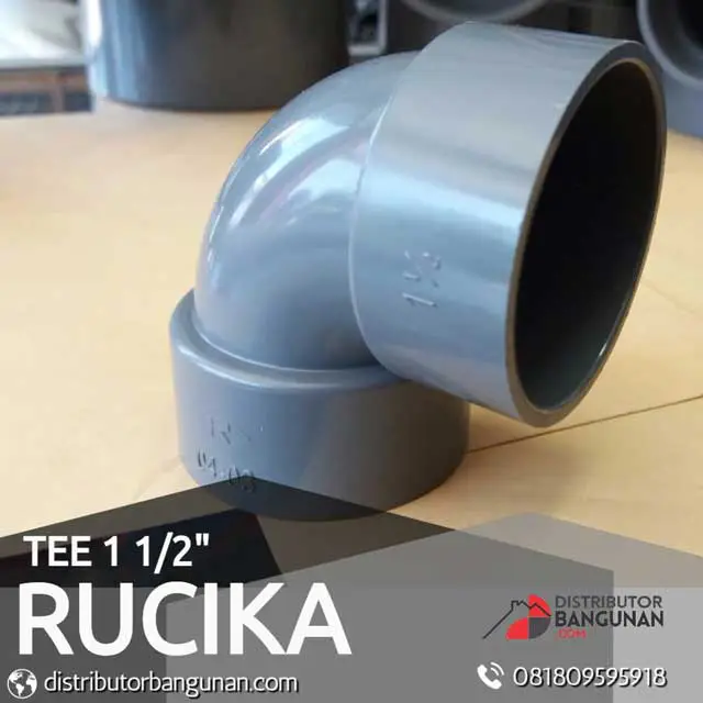 Knee 1 1/2' "RUCIKA" (22 & Hal belakang bagian fitting)