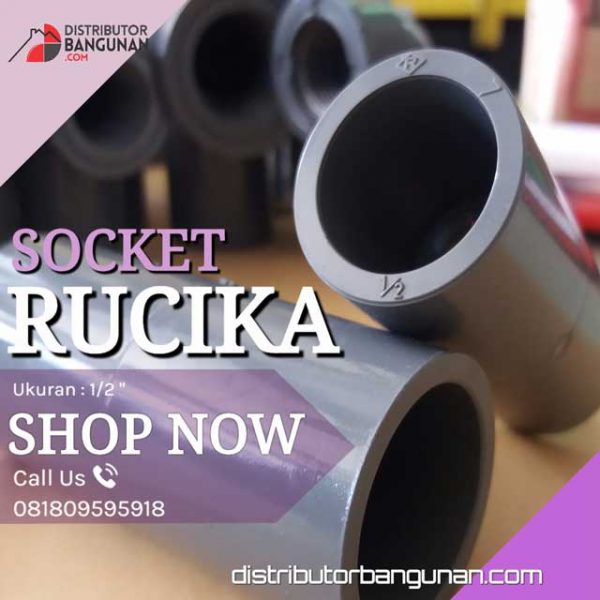 Socket 1/2' "RUCIKA" (22 & Hal belakang bagian fitting)