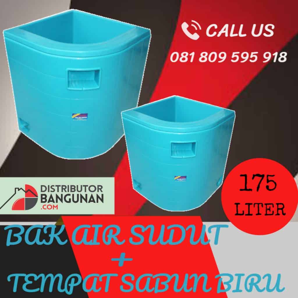 BAK AIR SUDUT TEMPAT SABUN BIRU 175L