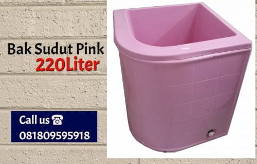 Bak Air Sudut 220ltr Pink P55xL55xT53 (28)