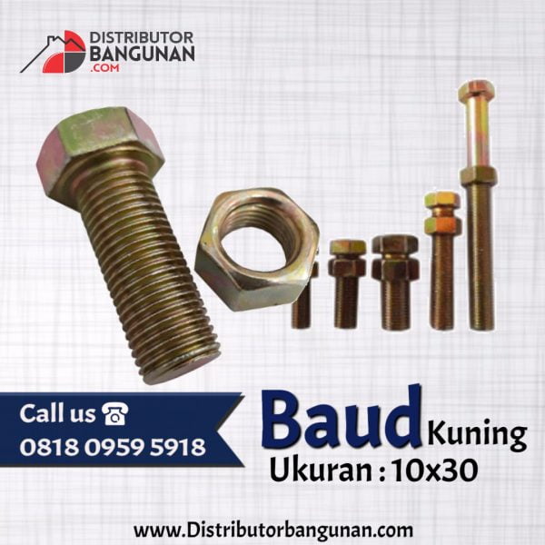Baud 10x30 kuning