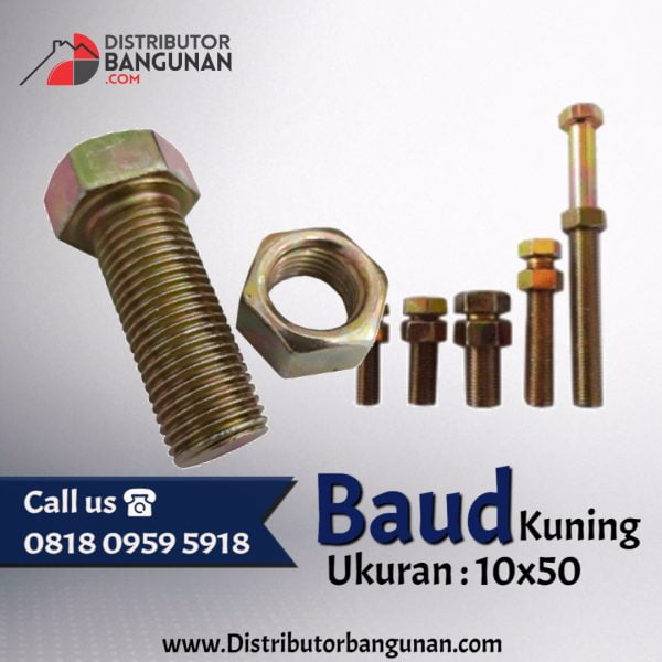 Baud 10x50 kuning