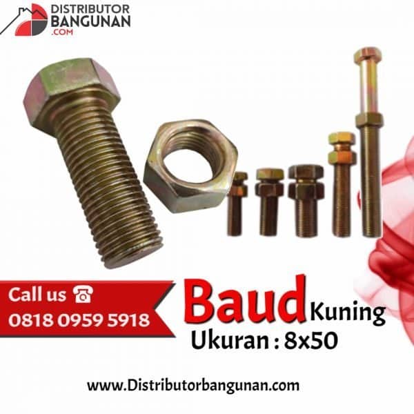 Baud 8x50 kuning