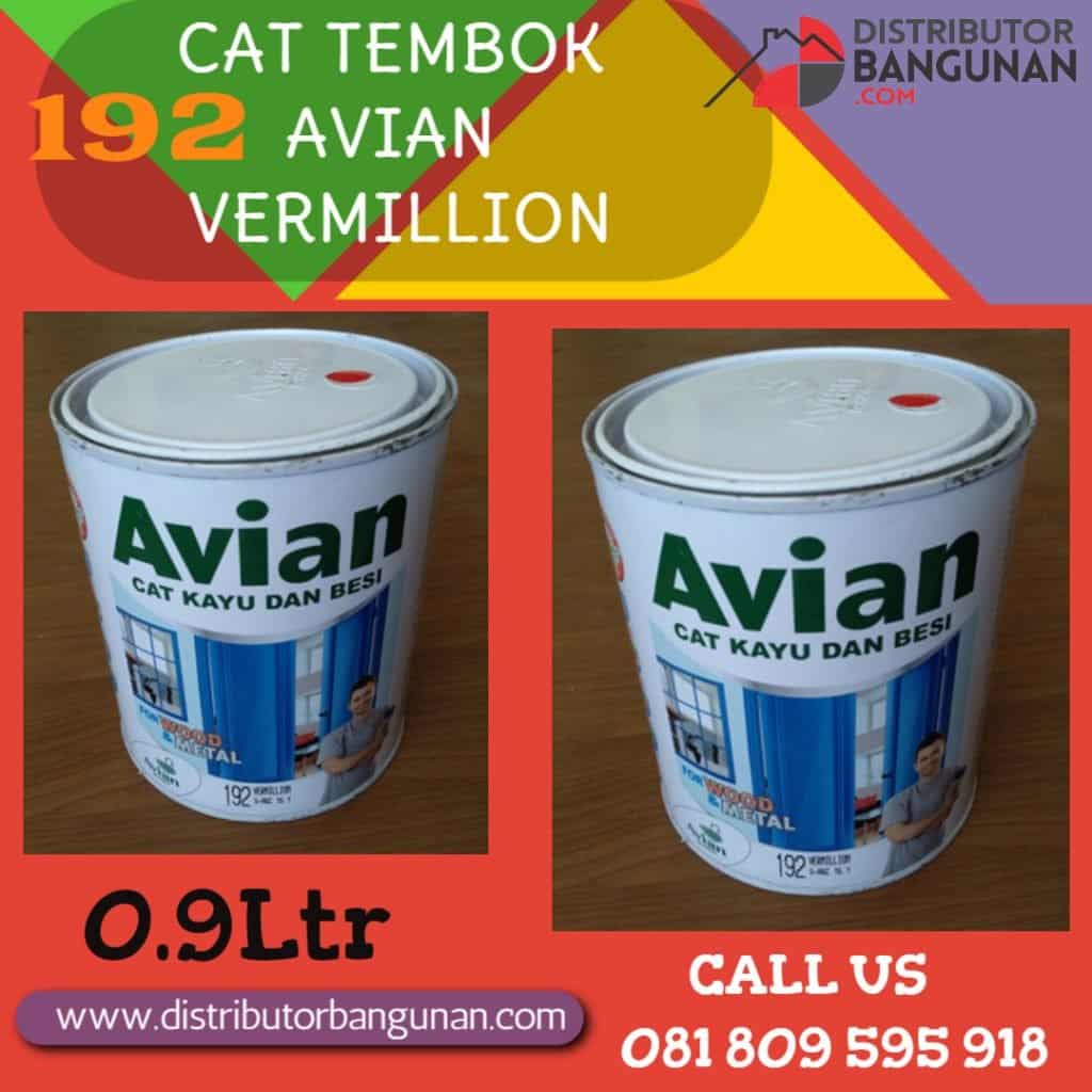 CAT TEMBOK AVIAN 192 VERMILLION