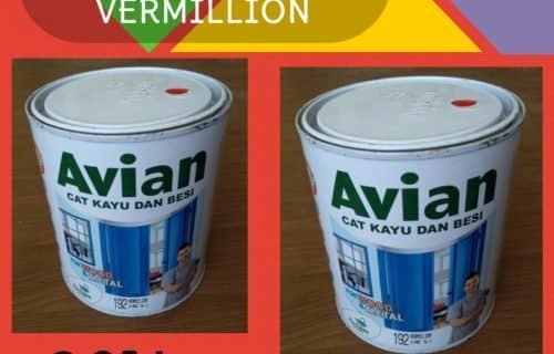 Cat Besi & Kayu “Avian” SY192 Vermilion 0.9Ltr