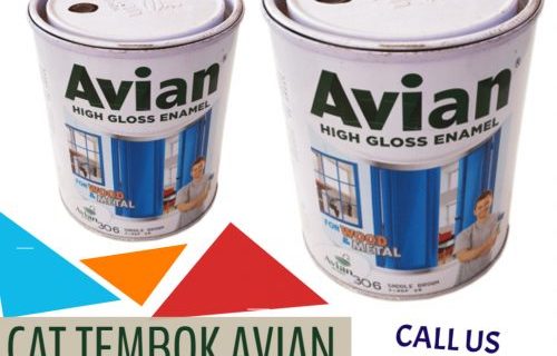 Cat Besi & Kayu “Avian” SY306 Saddle Brown 0.9Ltr