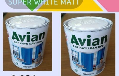 Cat Avian SY Super White Matt 0,9Ltr
