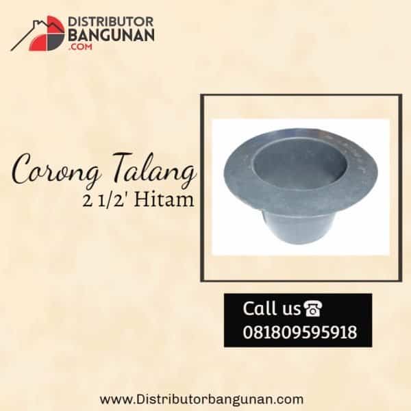 Corong talang 2 1/2' hitam (24)
