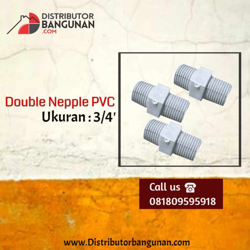 Double nepple PVC TM Uk 3per4