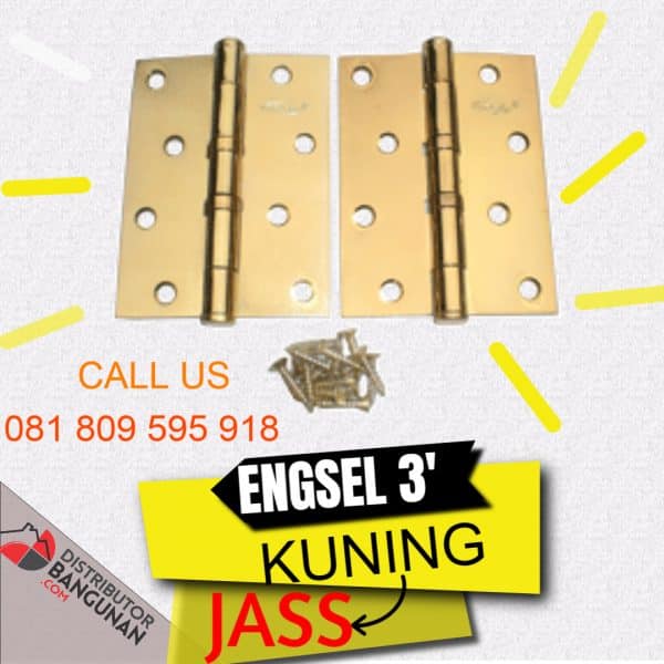 Engsel 3' Kuning "JASS"