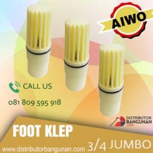 FOOTKLEP 3 PER 4 JUMBO AIWO