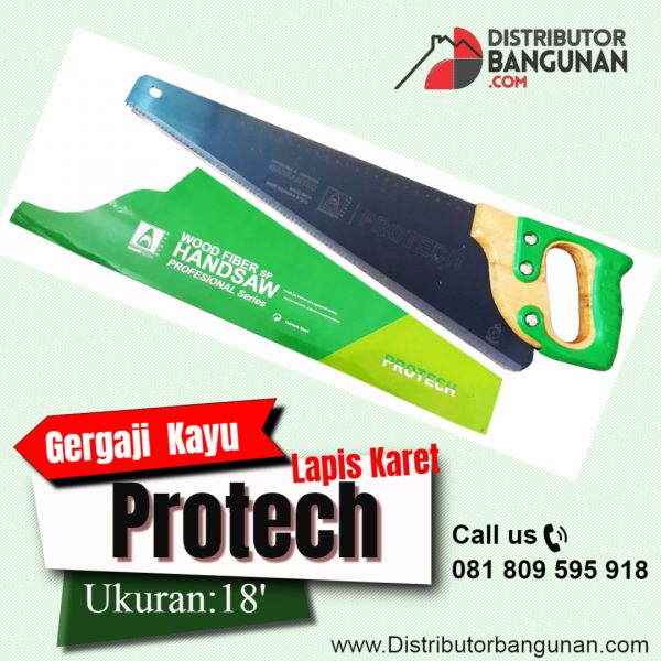 Gergaji Kayu Lps Karet "PROTECH" 18