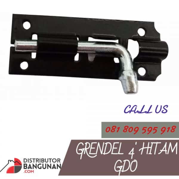 Grendel 4' Bulat Hitam "GDO" (127)
