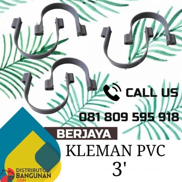 Kleman PVC 3' "BERJAYA" (20)