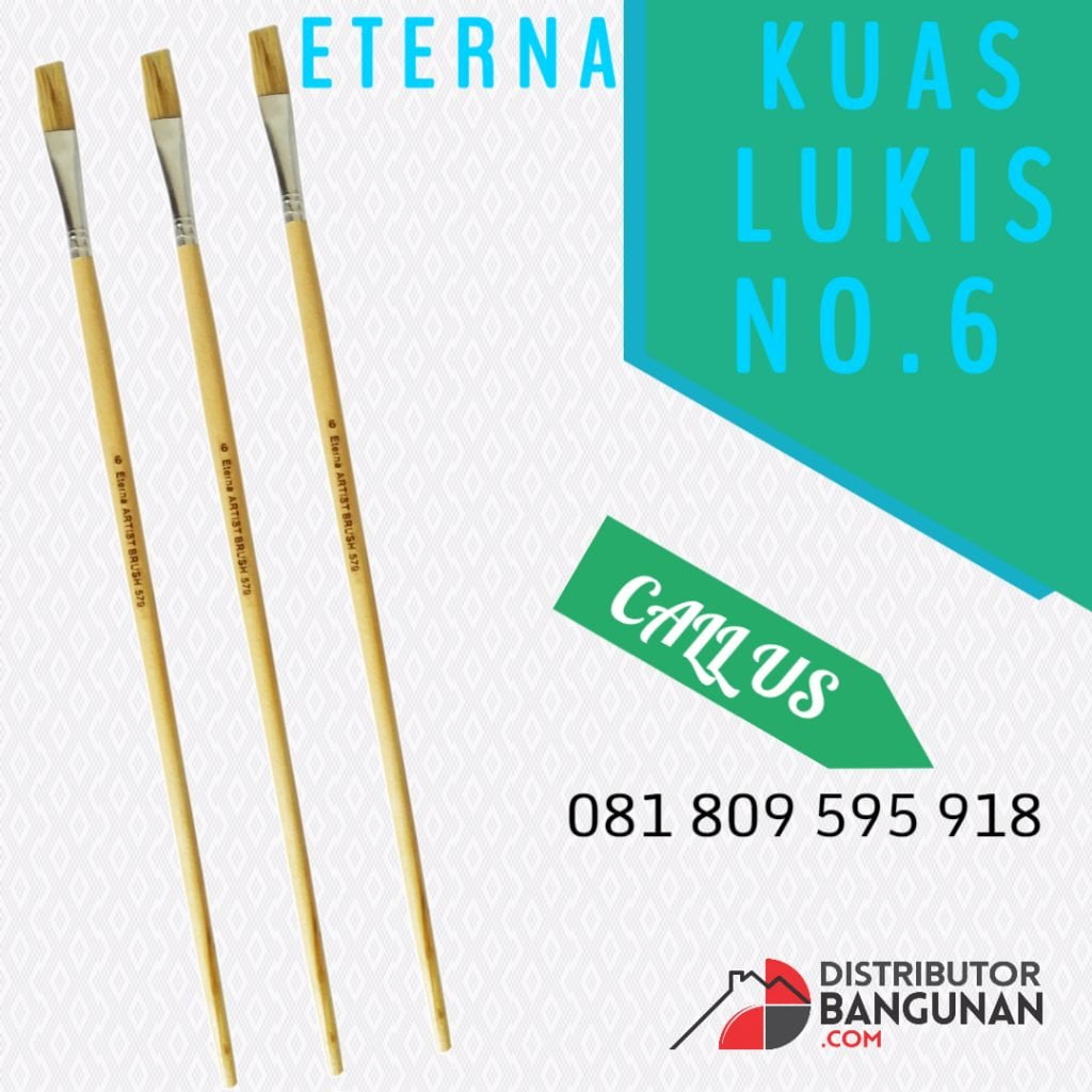 KUAS LUKIS NO 6 ETERNA