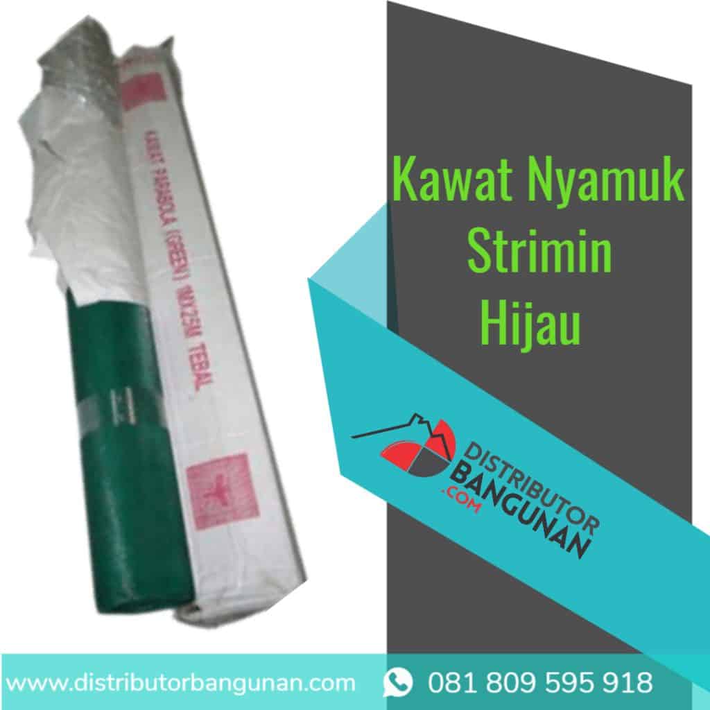 Kawat Nyamuk Strimin Hijau (106) 1 Kawat Nyamuk Strimin Hijau