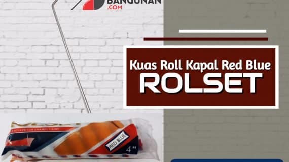 Kuas Roll RedBlue “ROLSET” Kapal