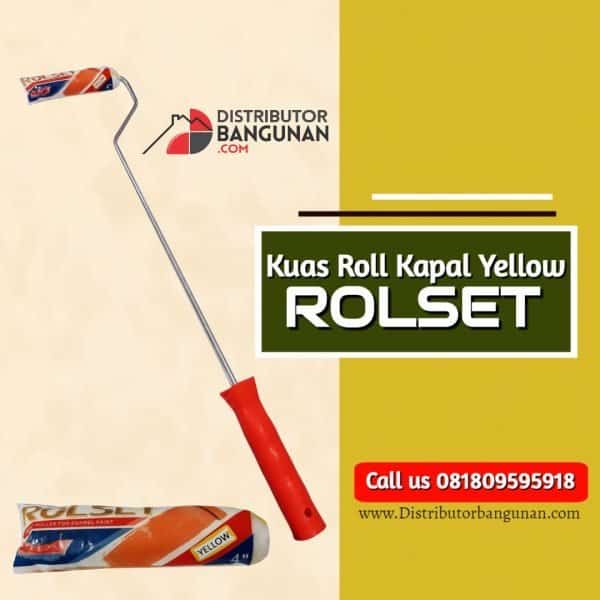 Kuas Roll Yellow "ROLSET" Kapal (80)