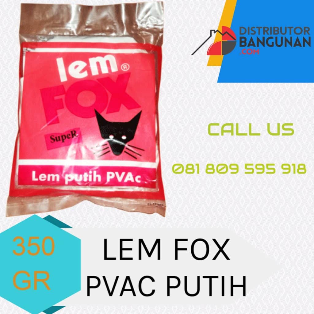 LEM FOX 350GR PVAC PUTIH
