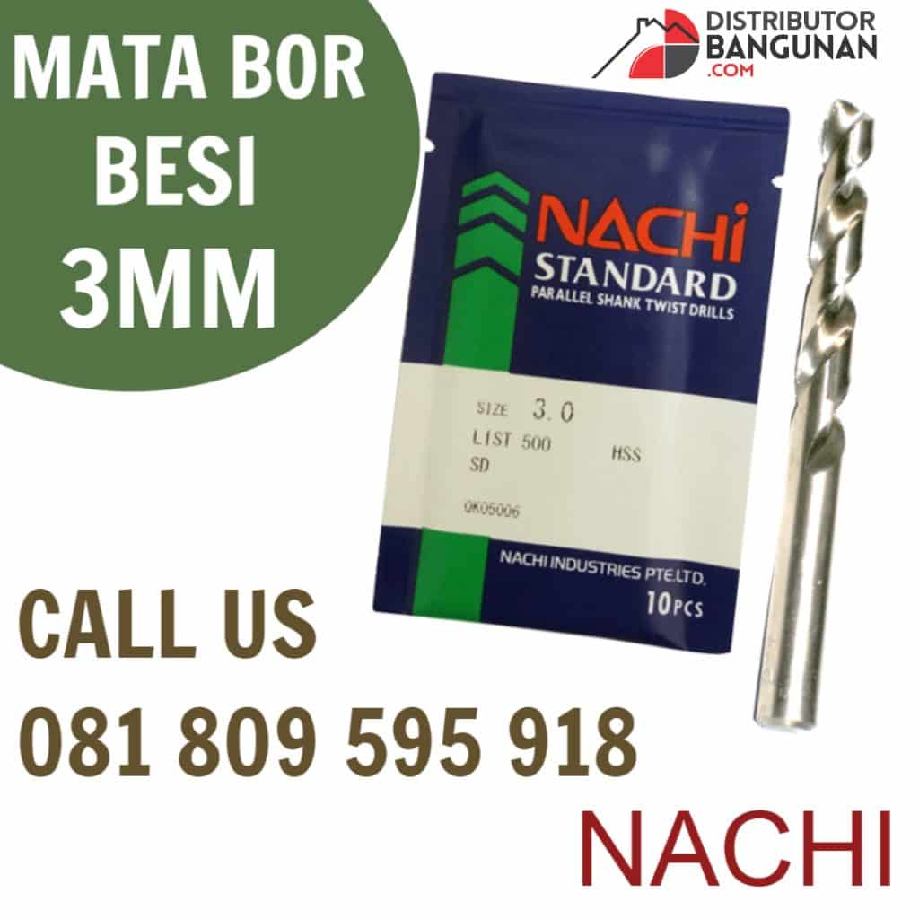 MATA BOR BESI NACHI 3MM