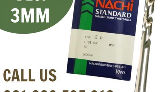 Mata Bor Besi 3mm “NACHI” (95)