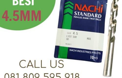 Mata Bor Besi 4,5mm “NACHI”