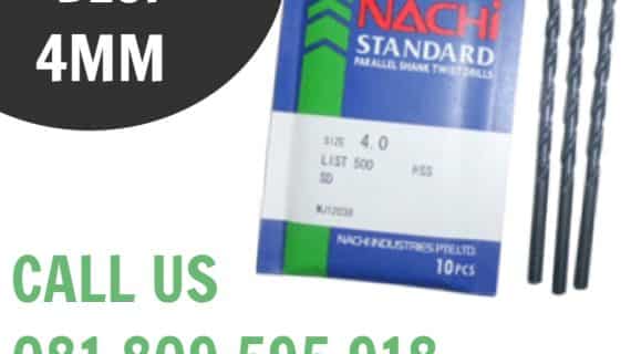 Mata Bor Besi 4mm “NACHI”