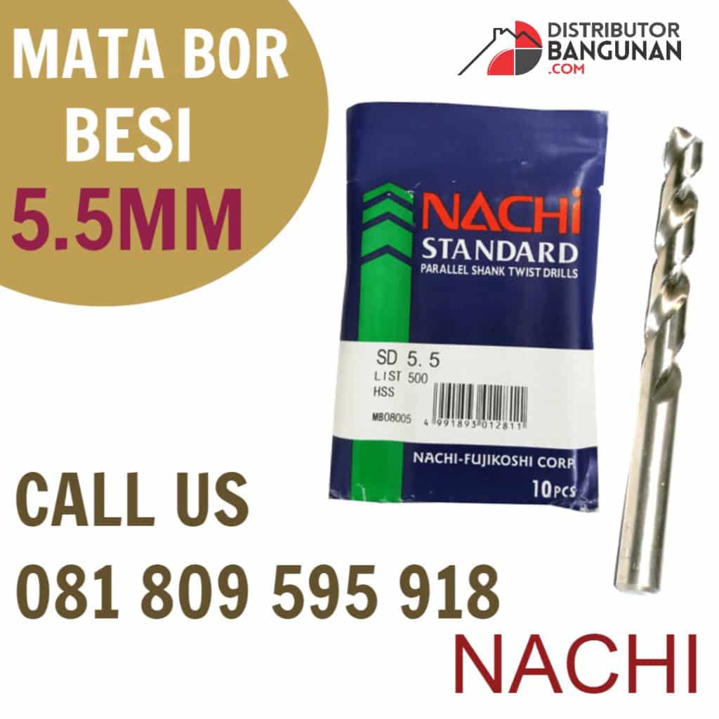 MATA BOR BESI NACHI 5.5MM