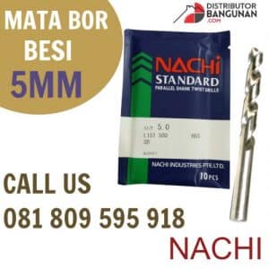 MATA BOR BESI NACHI 5MM
